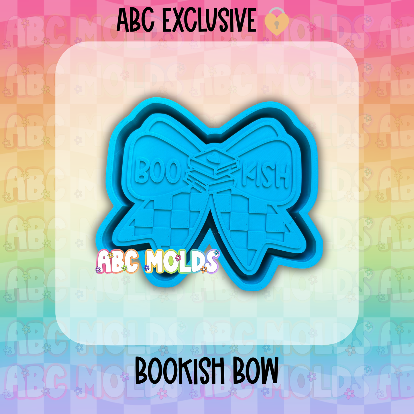 Bookish Bow Silicone Mold