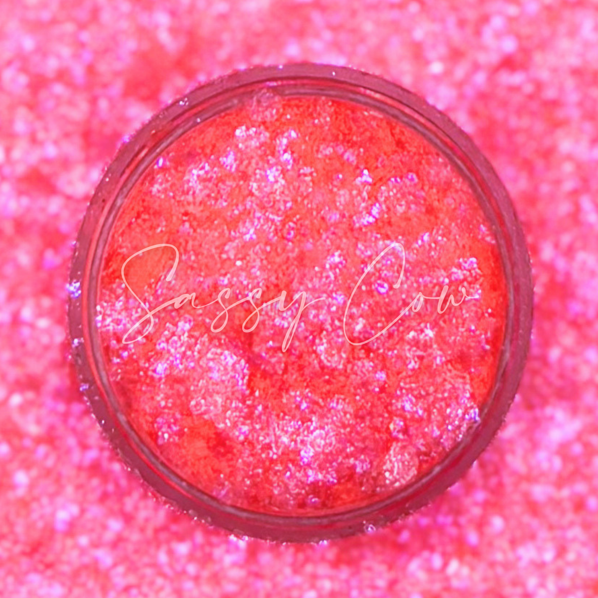 CORAL SUNRISE - Chunky Iridescent Glitter Mix