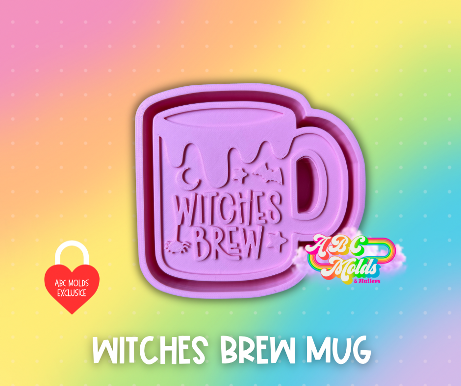 Witches Brew Mug silicone mold