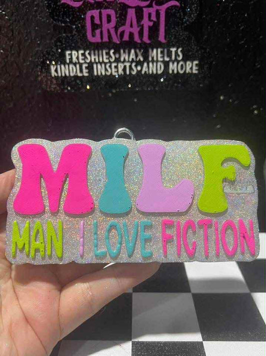 Man I Love Fiction silicone mold