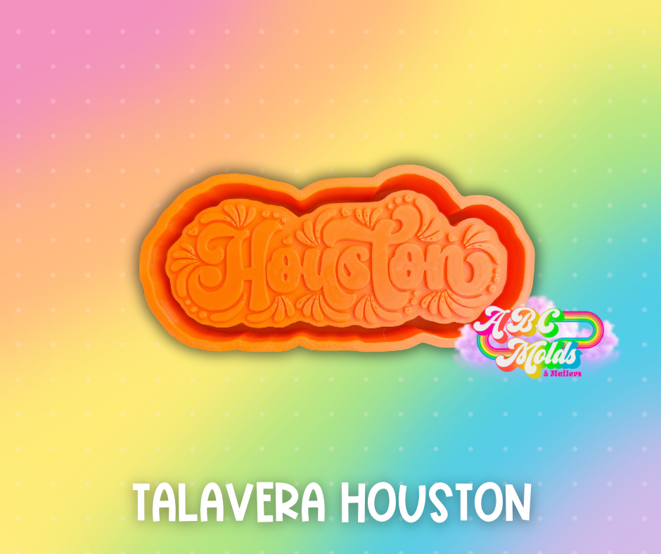 Talavera Houston Silicone Freshie Mold