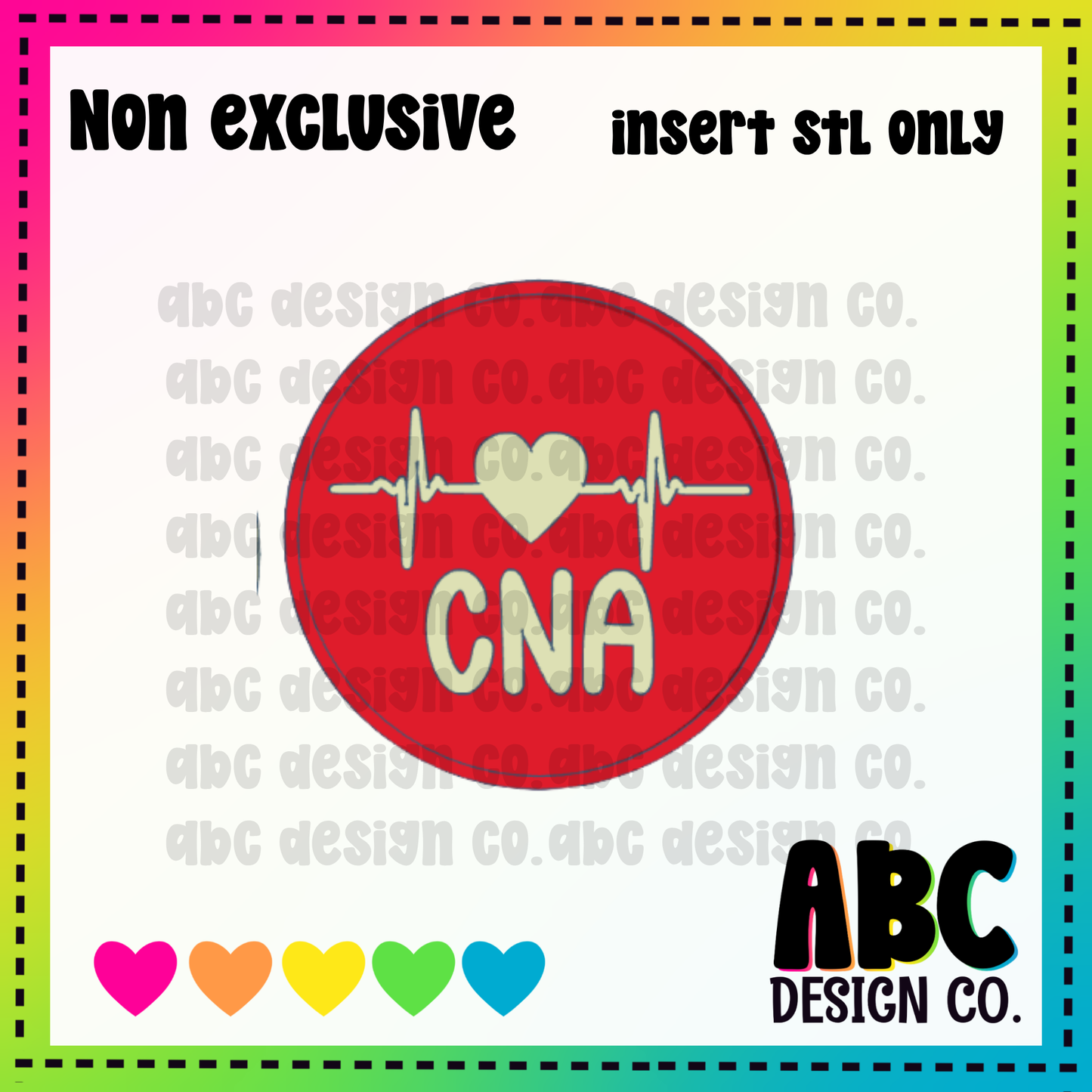 CNA 4in Circle Insert - NON Exclusive - digital download