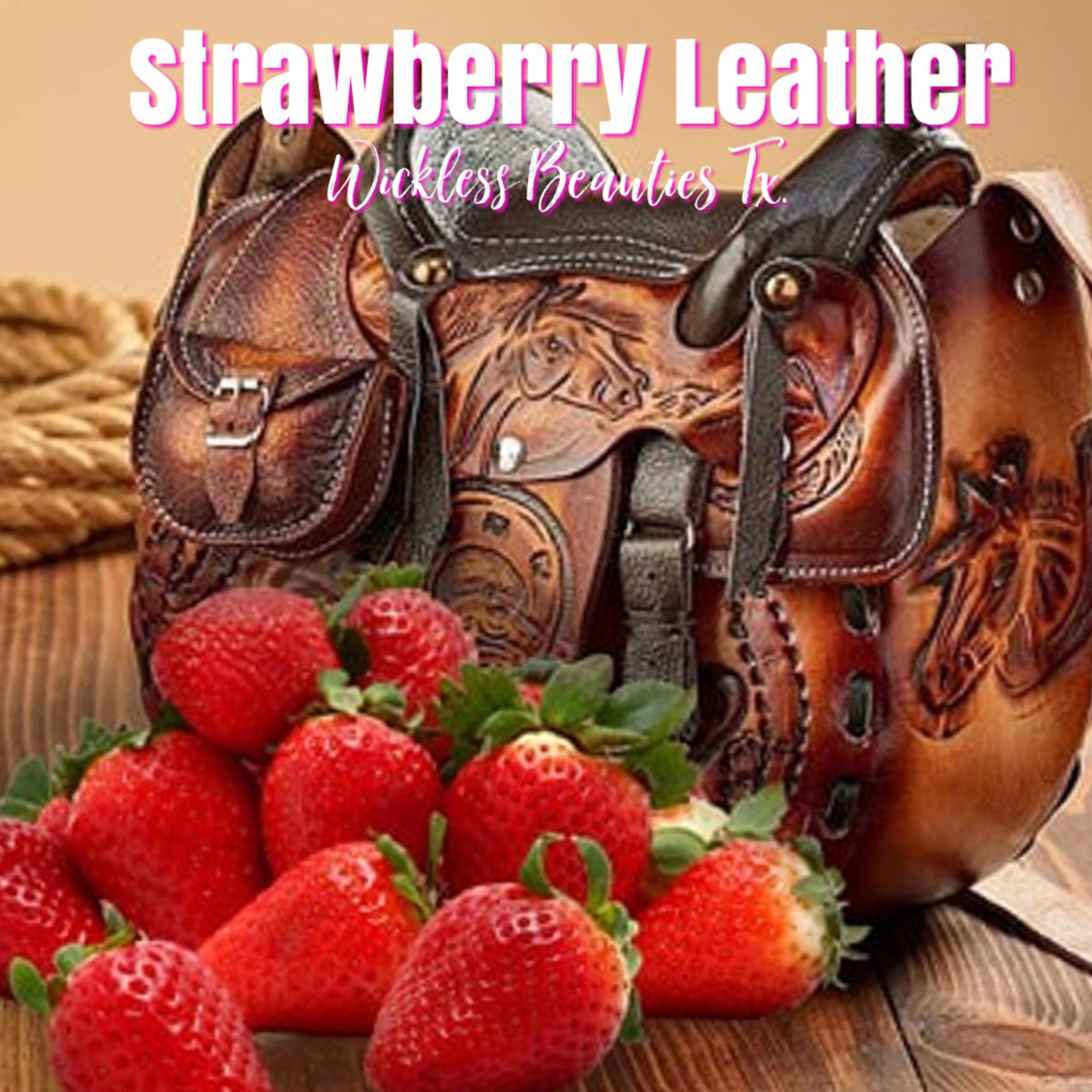 Strawberry Leather - Scented Aroma Beads