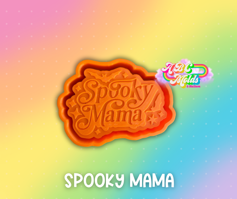 Spooky Mama silicone mold