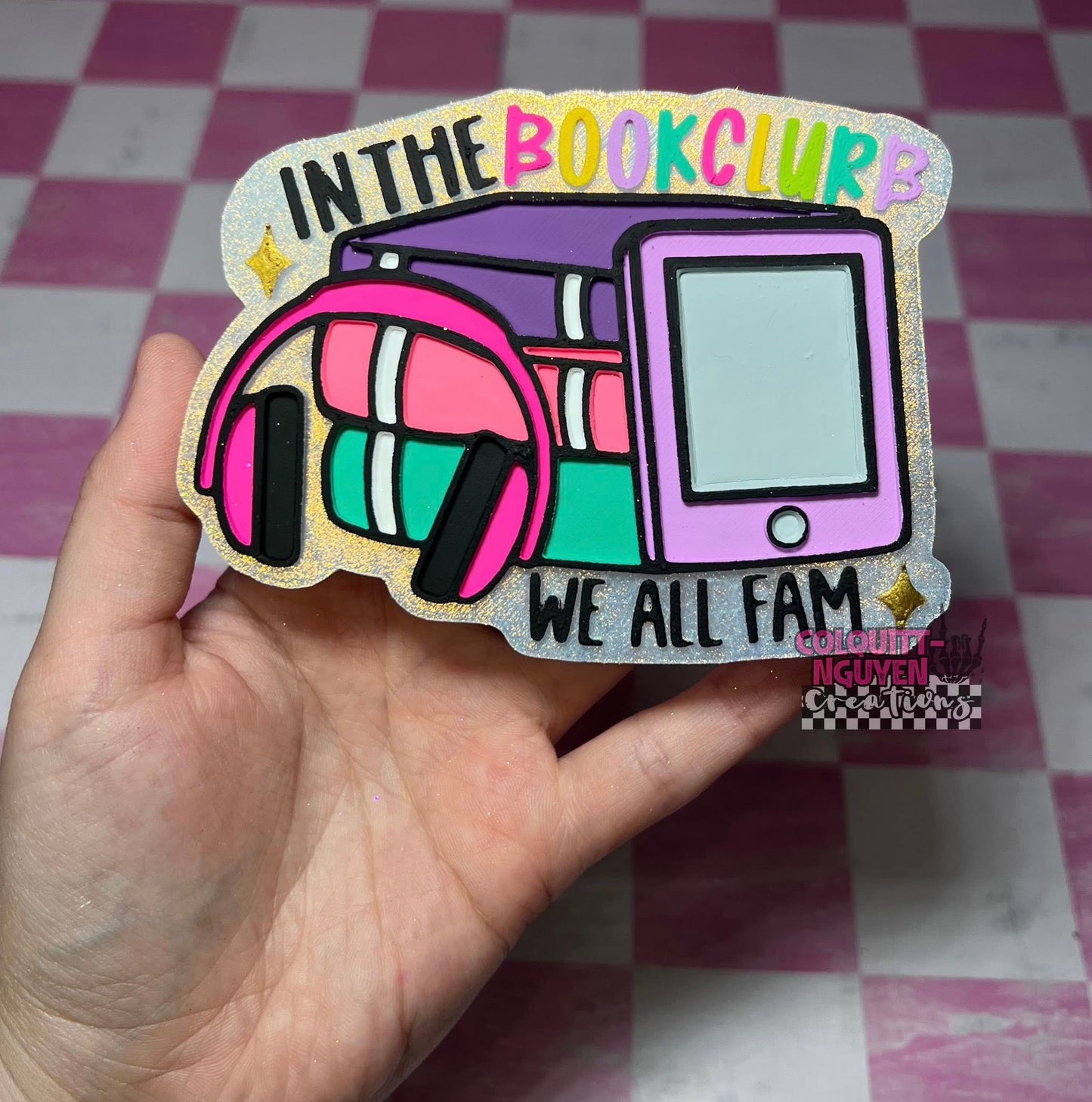 In the clurb we all fam Silicone Mold
