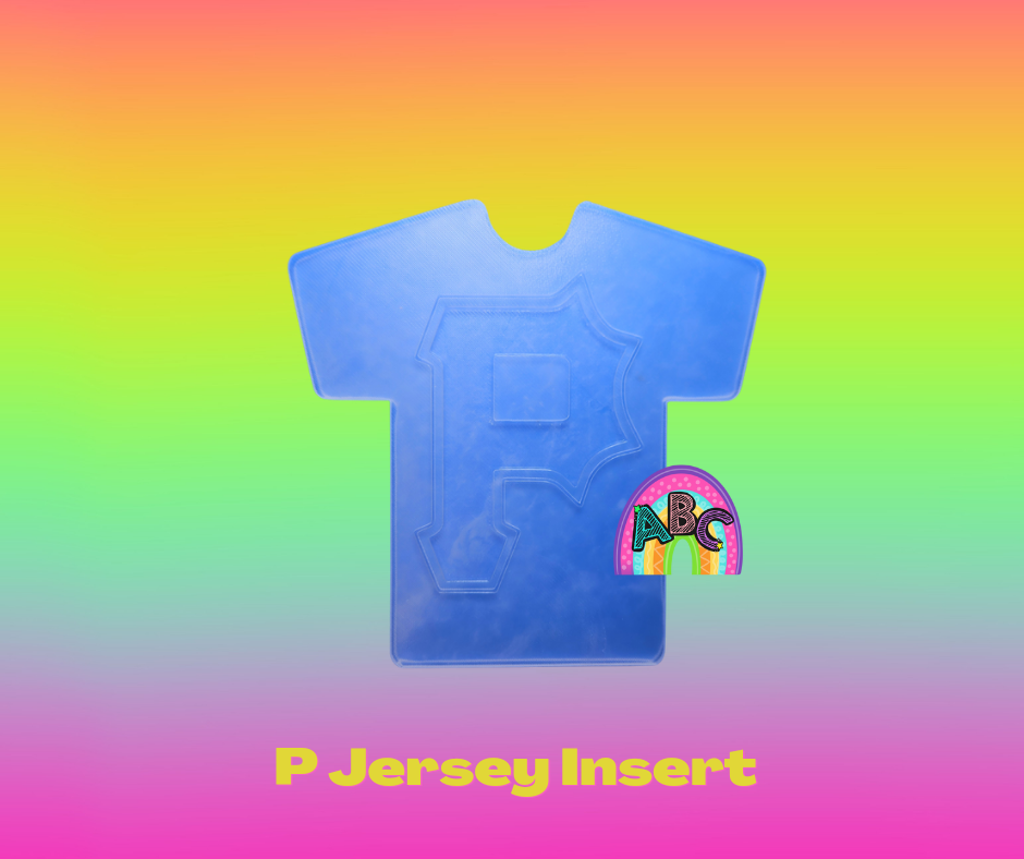 Jersey / Shirt Insert silicone mold inserr