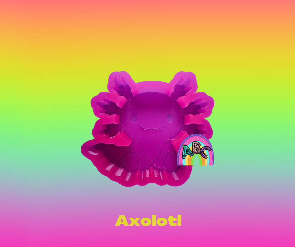Axolotl silicone Freshie mold
