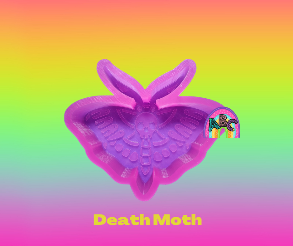Death Moth Silicone Freshie Mold