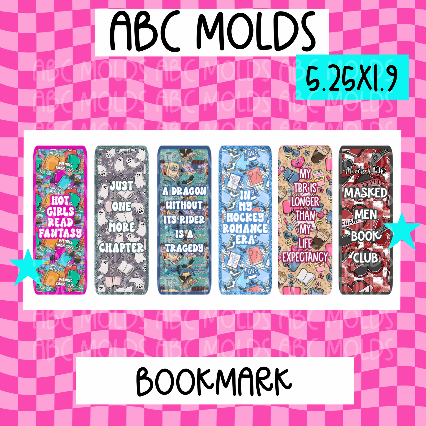 ABC bookmark Bundle - digital Download