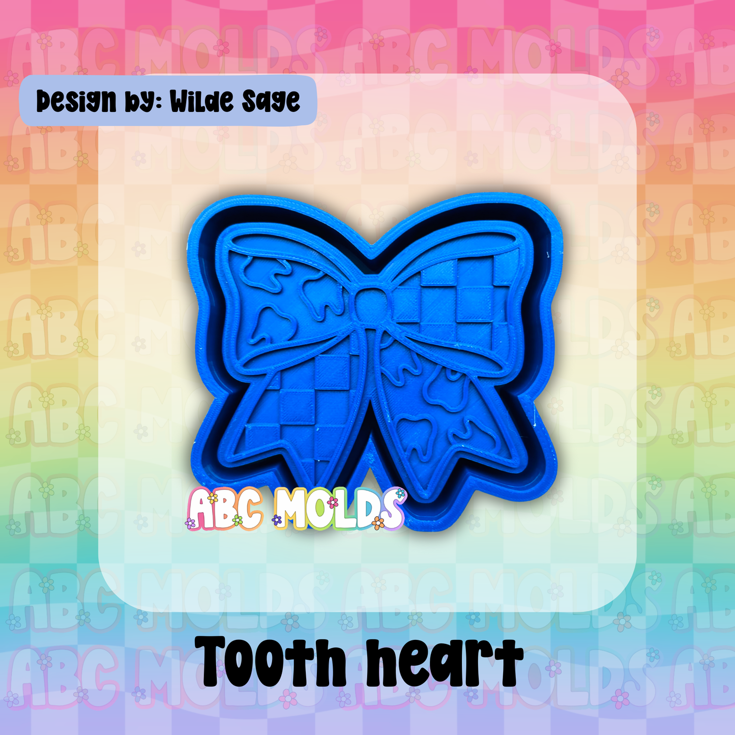 Dentist tooth Bow Silicone Mold