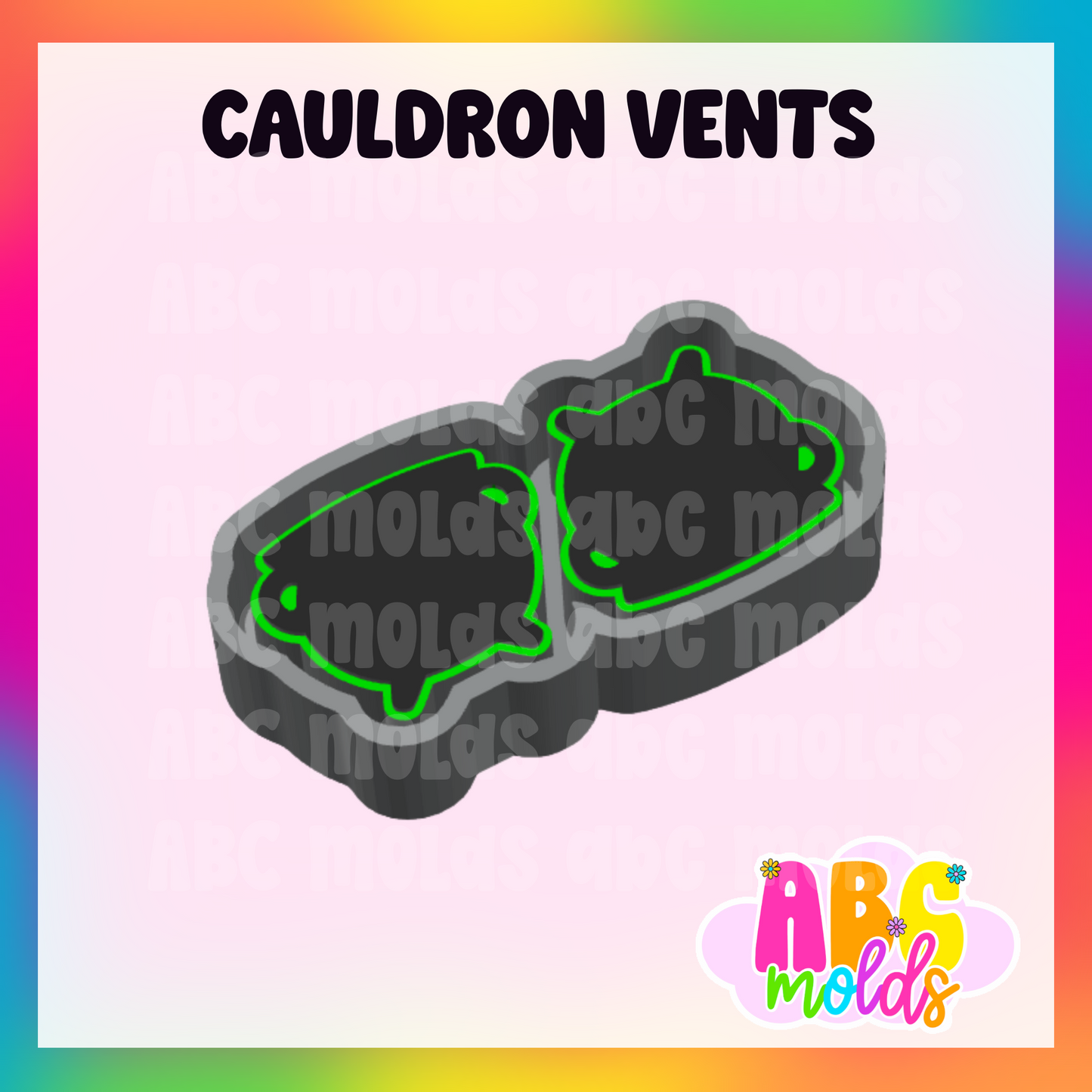 Cauldron - Vent Size - Silicone Freshie Mold