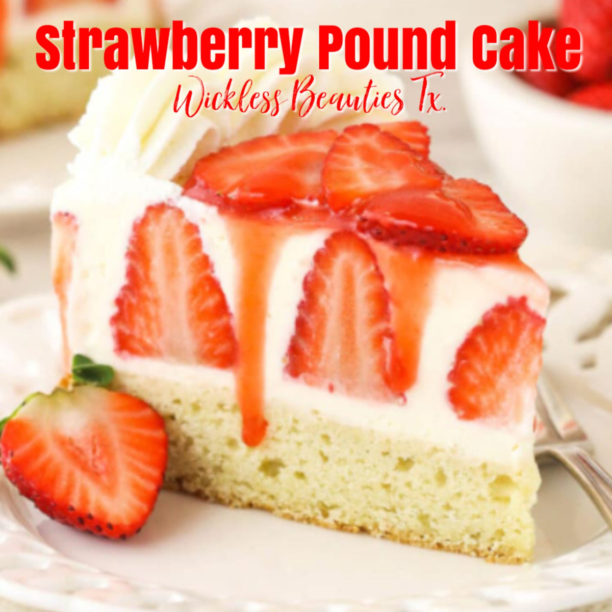Strawberry Pound Cake - Scented Aroma Beads