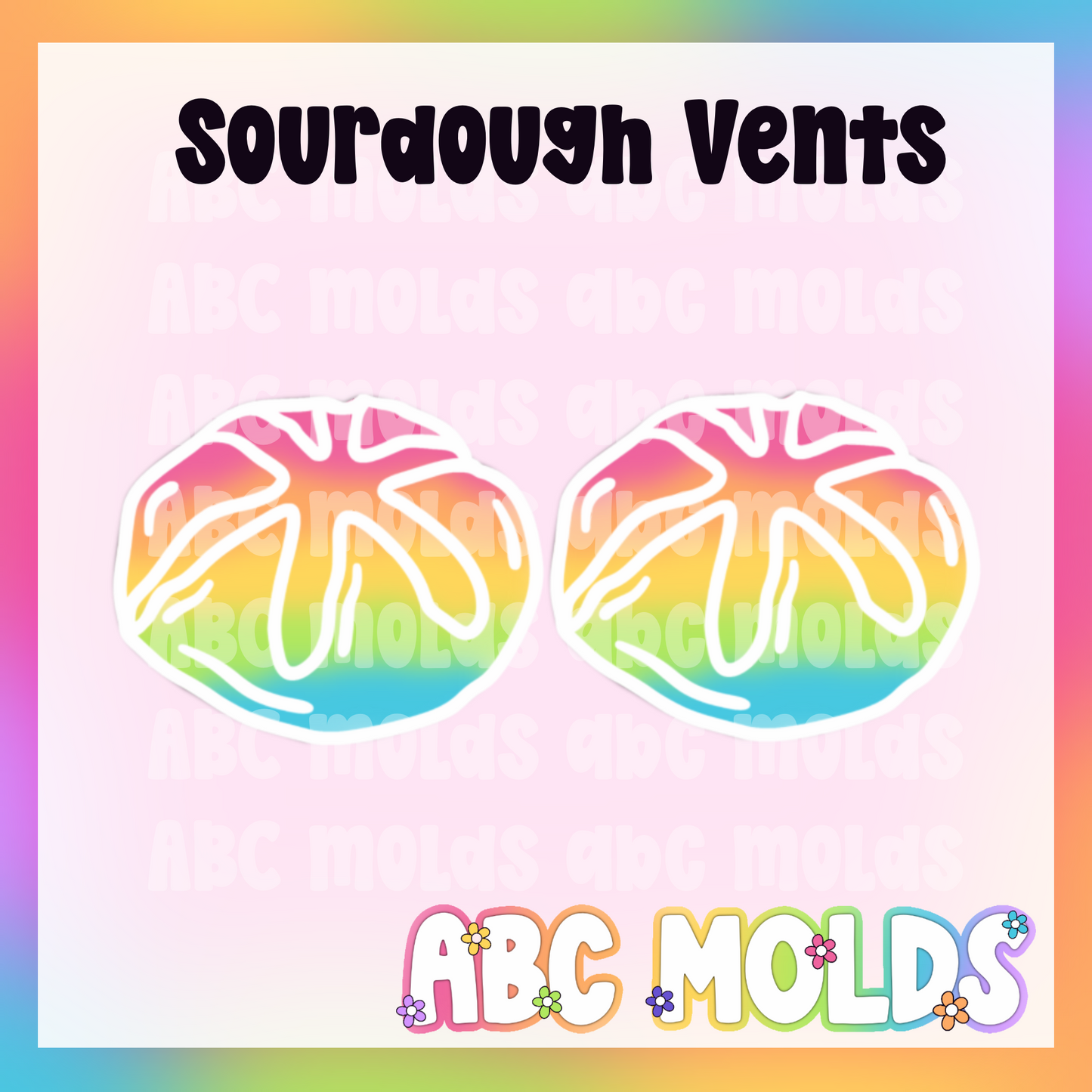 Sourdough Vents Silicone Freshie Mold