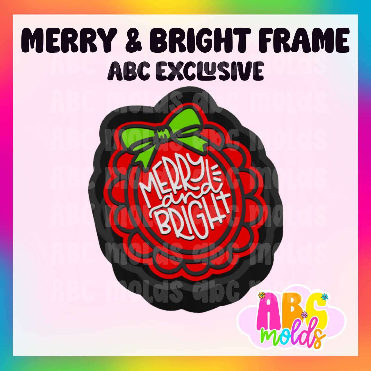 Merry & Bright - Silicone Freshie Mold