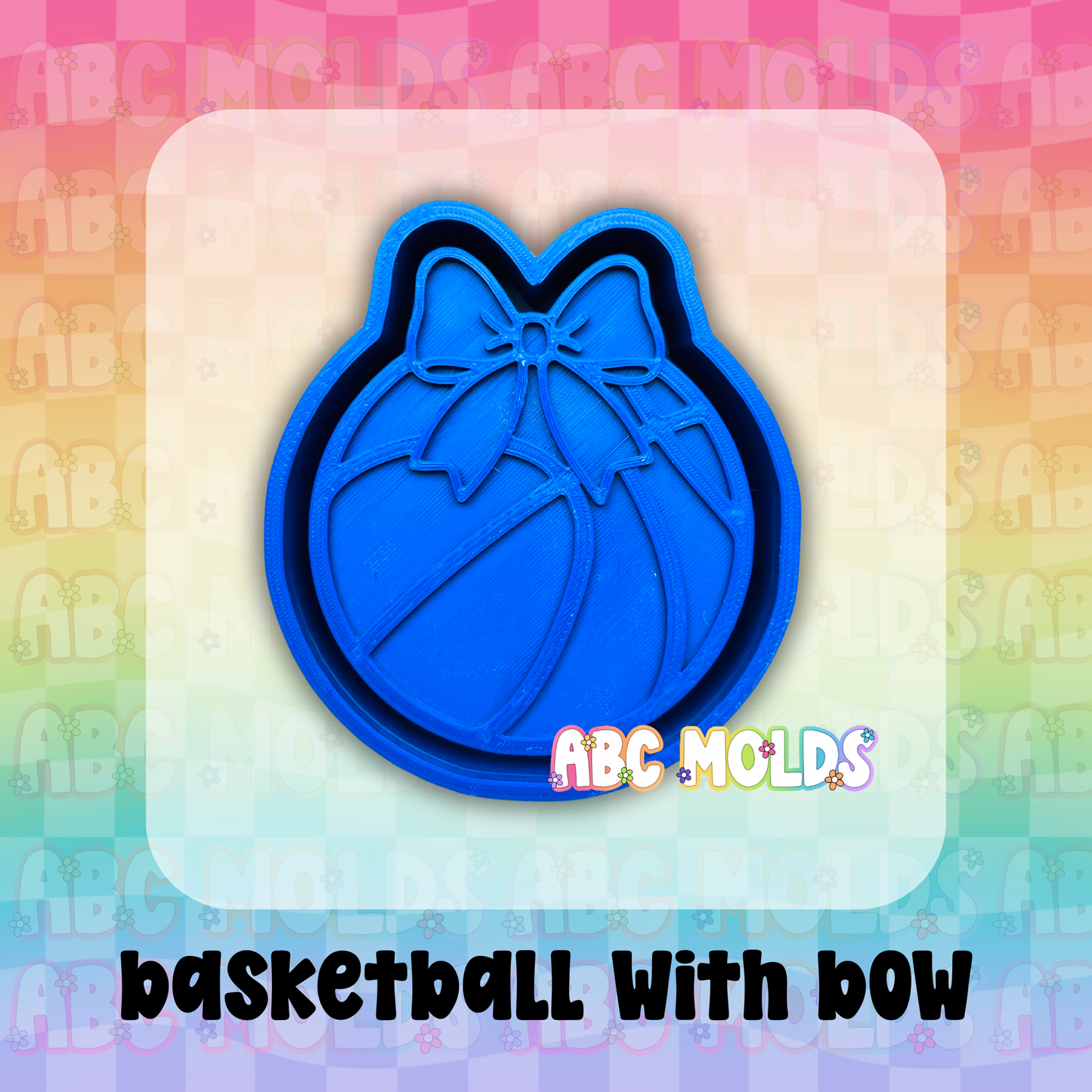 Bow Basketball Silicone Mold