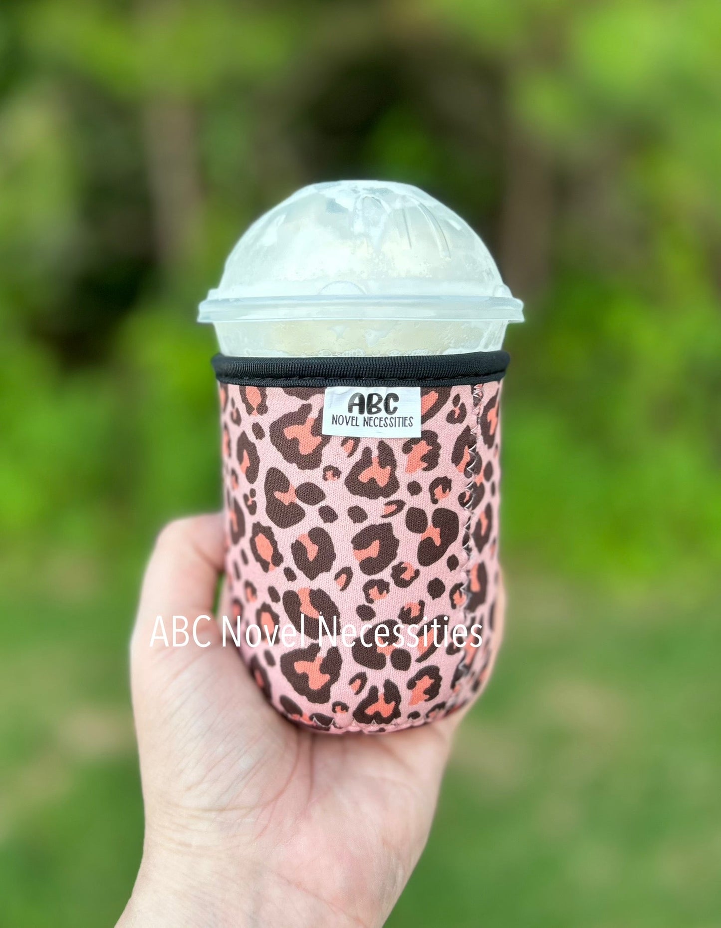 Coffee Sleeve - leopard - Small