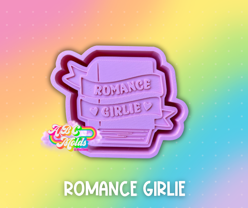 Romance Reader silicone mold