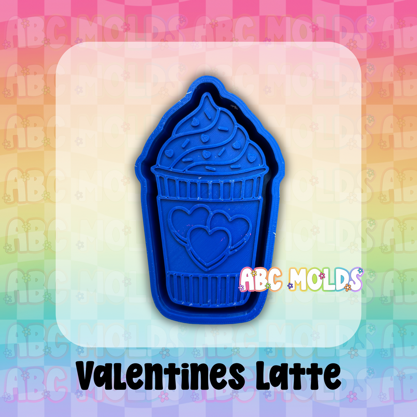 Valentines Heart Cup Silicone Mold