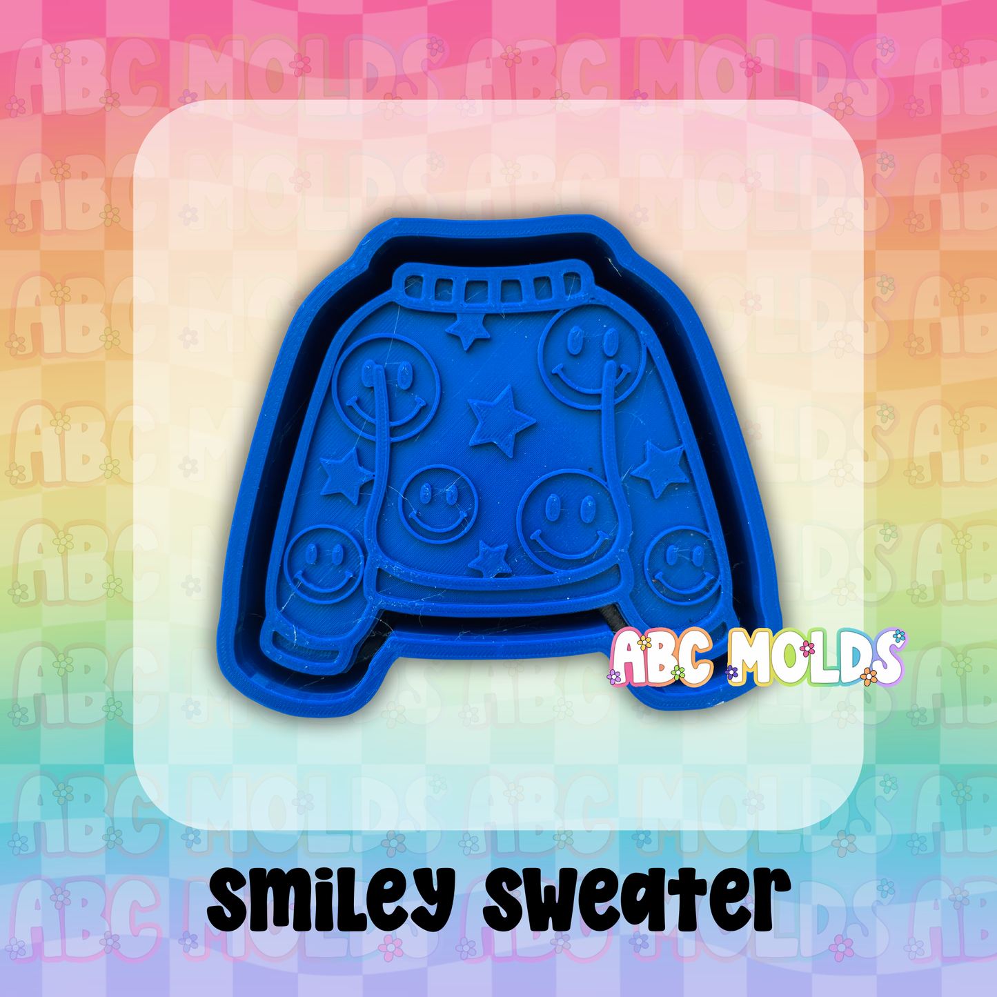 Smiley Sweater Silicone Mold
