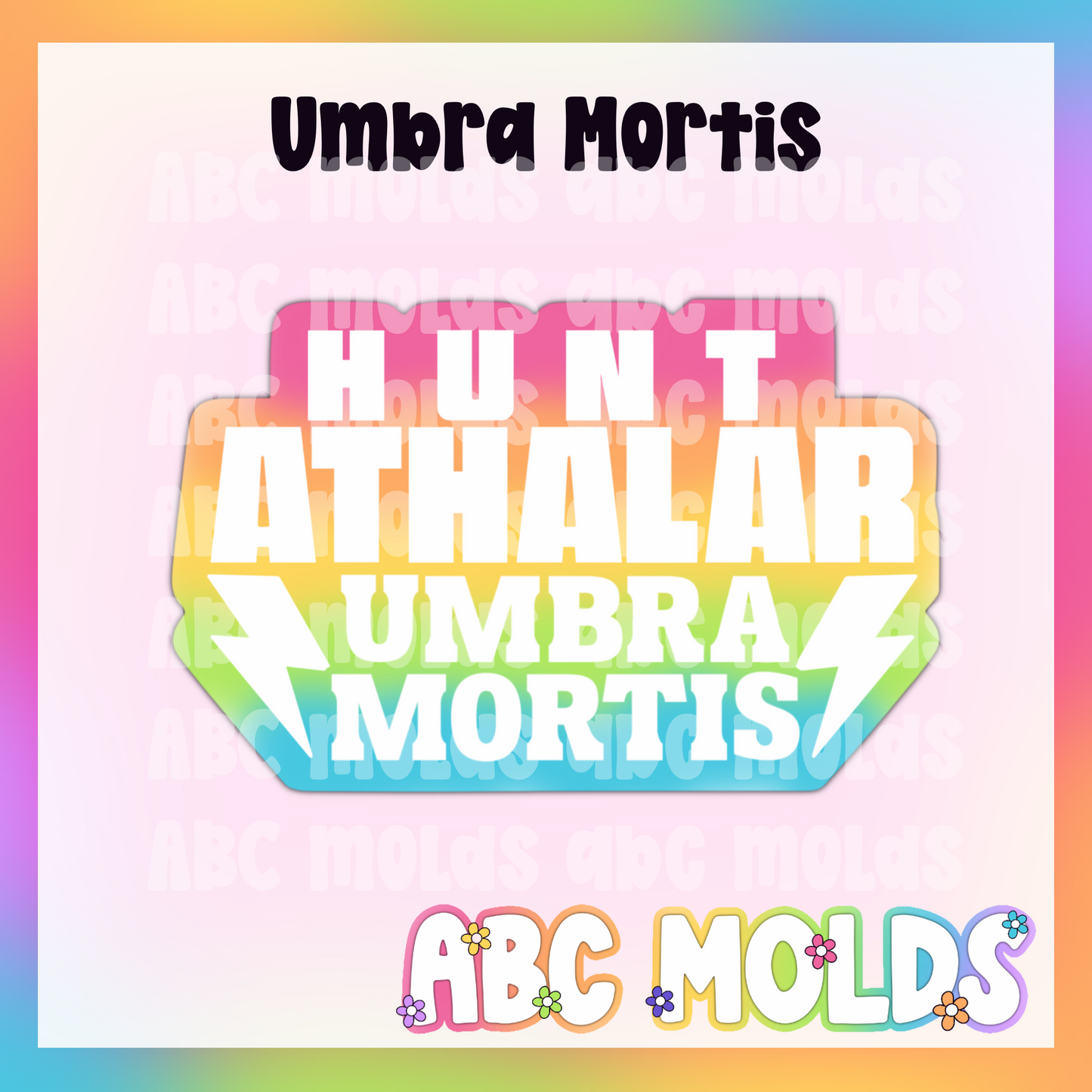 Umbra Mortis Silicone Freshie Mold
