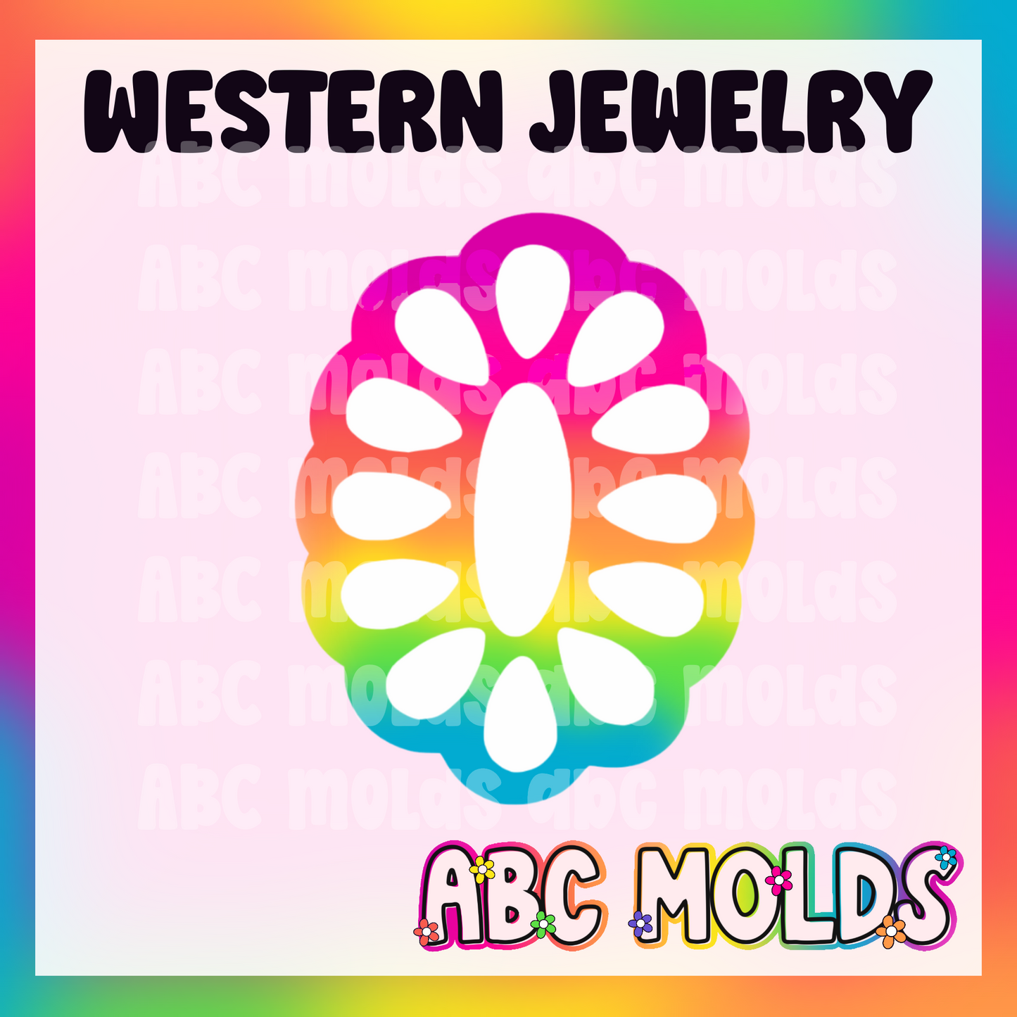 Western Jewlery Full Size Freshie Silicone Mold