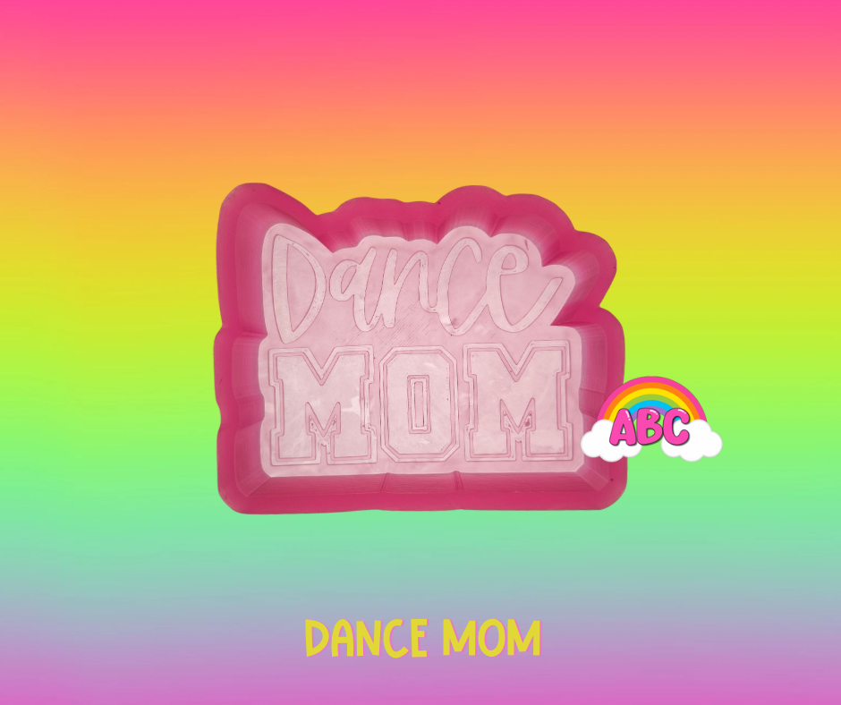 Dance Mom Silicone Freshie Mold