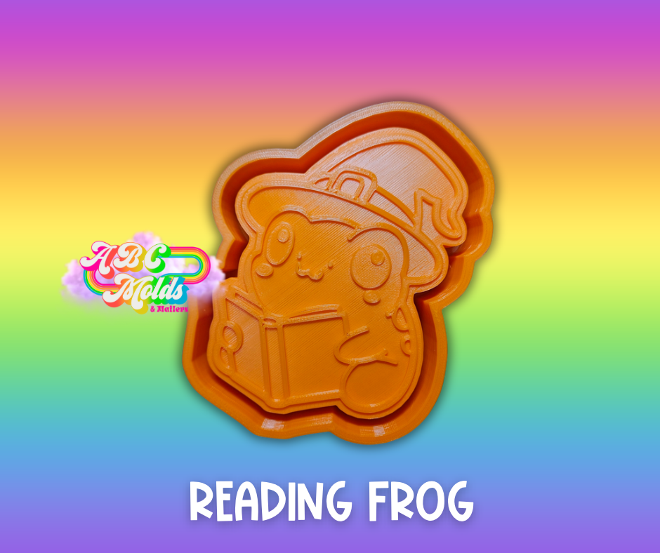 Reading Frog Silicone Mold