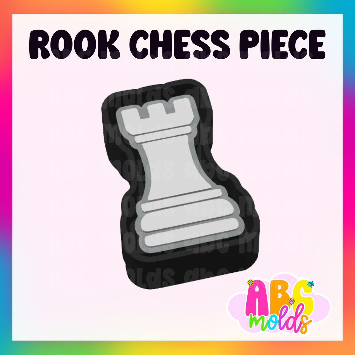Rook Chess Piece - Silicone Freshie Mold