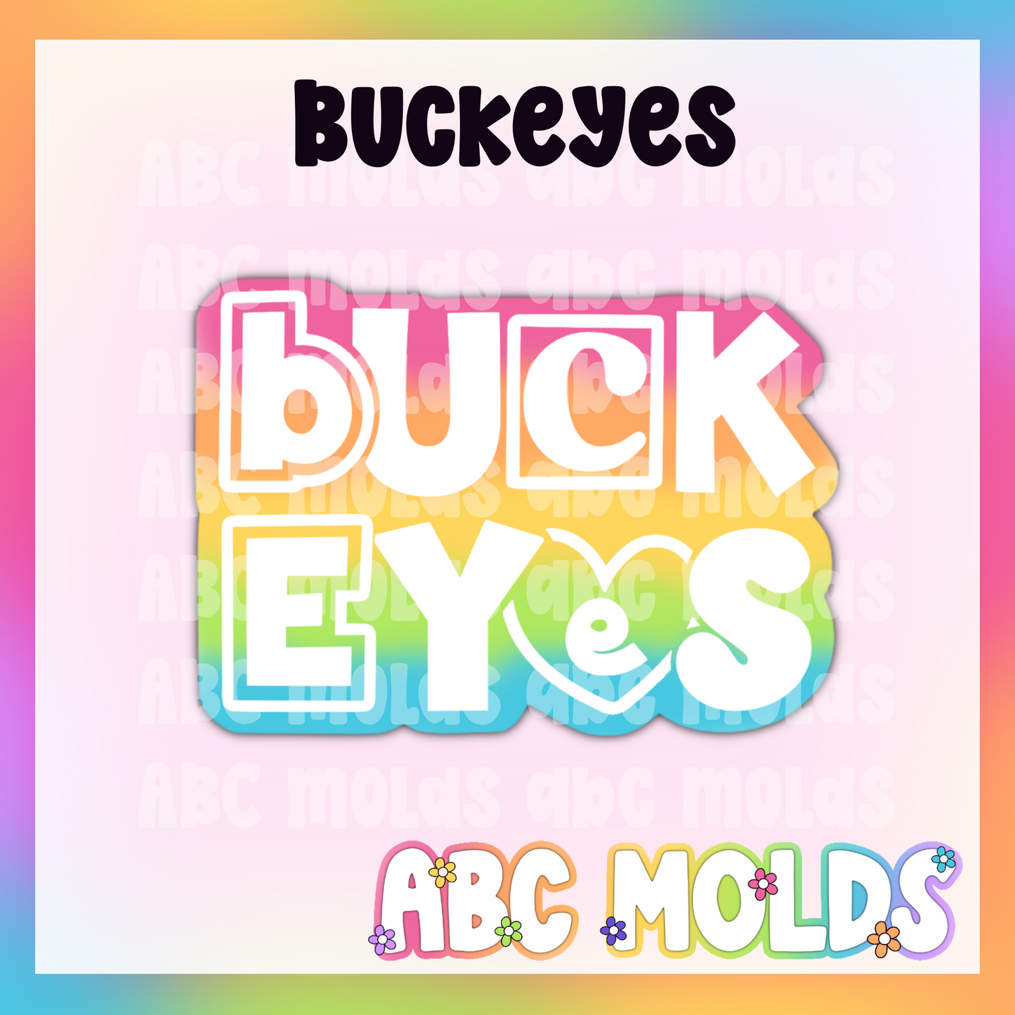 Buckeyes Silicone Mold