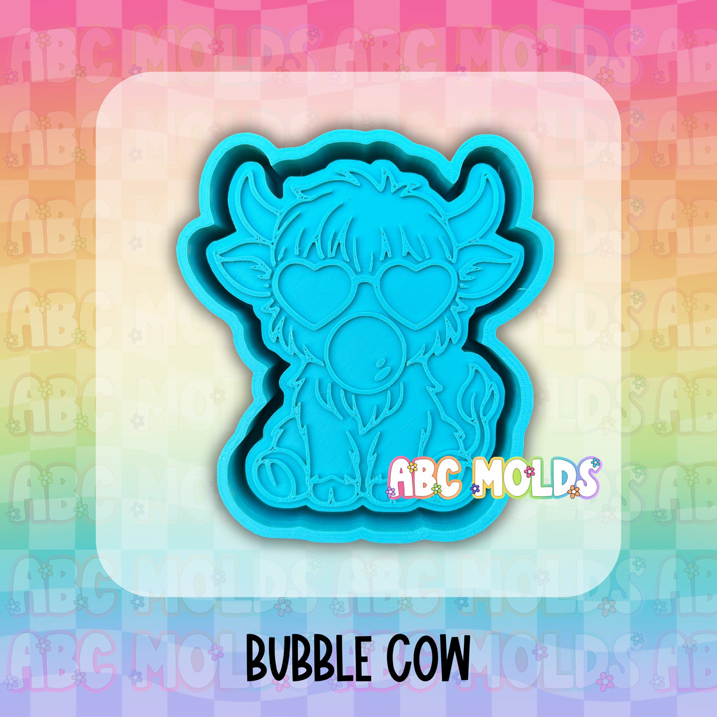 Bubble Cow Silicone Mold