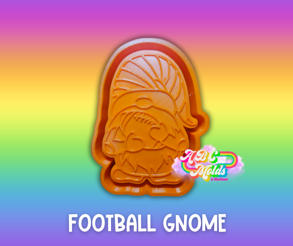 Football Gnome Silicone Mold