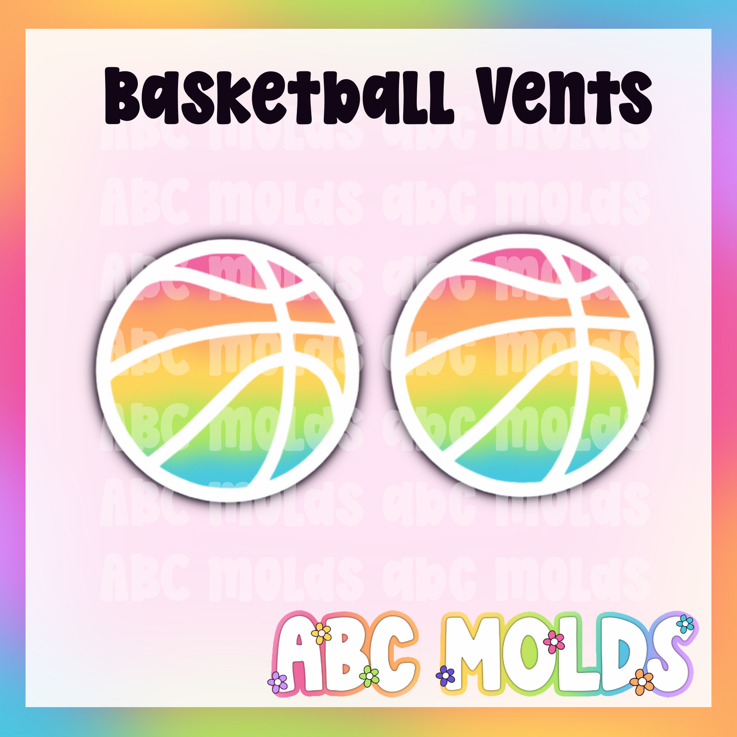 Basketball vents Silicone Mold