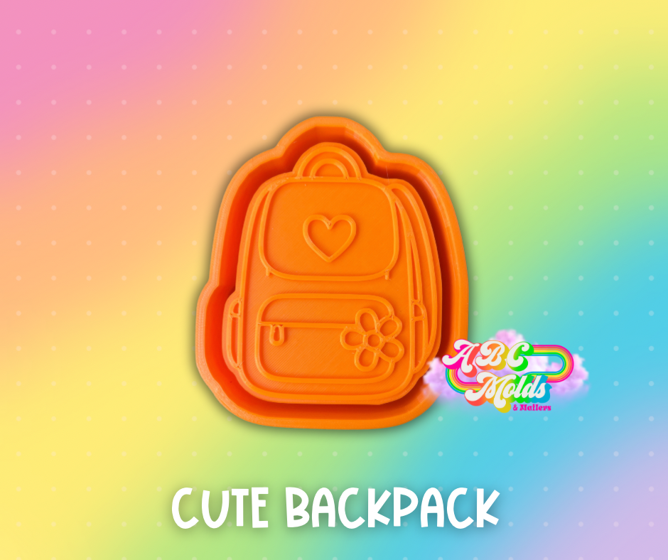 Cute Backpack silicone mold