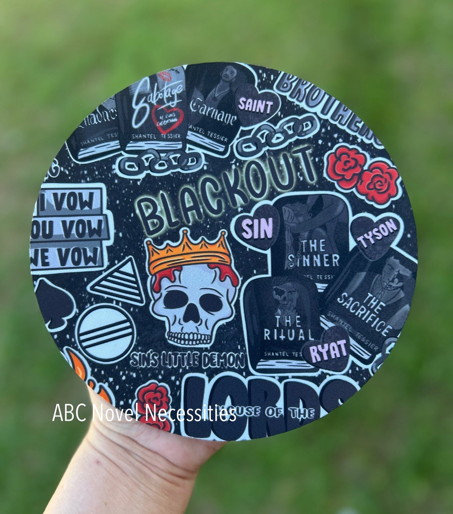 Vow Books Inspired Mouse Pad