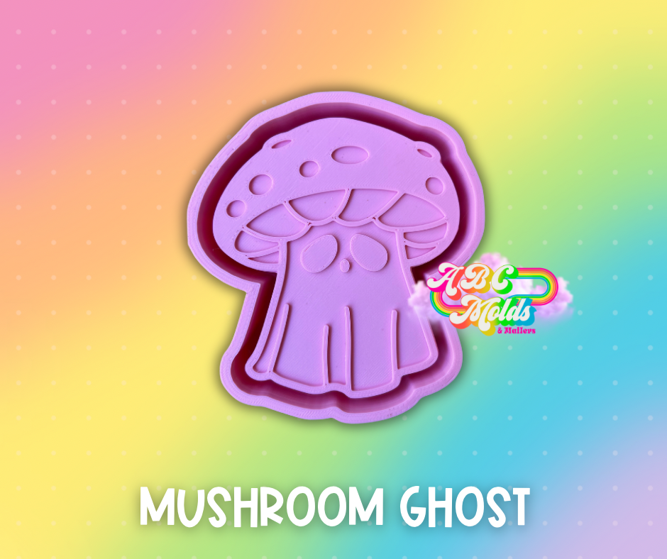 Mushroom Ghost Silicone Mold