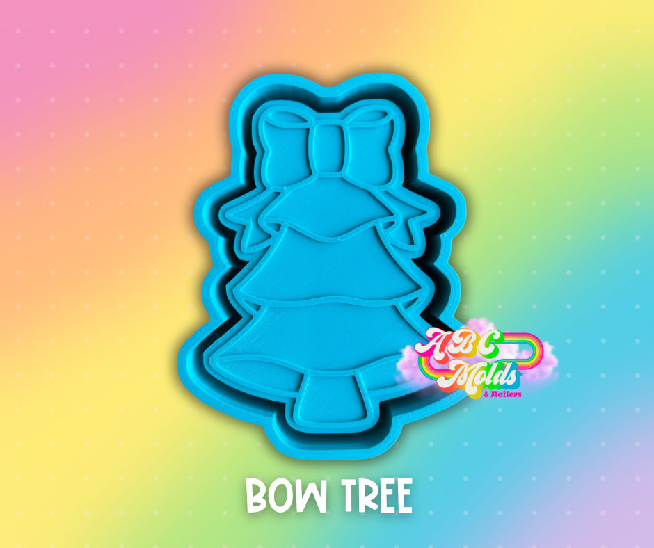 Bow Tree Silicone Mold