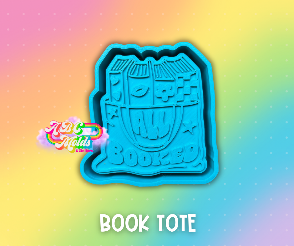 Book Tote Silicone Mold