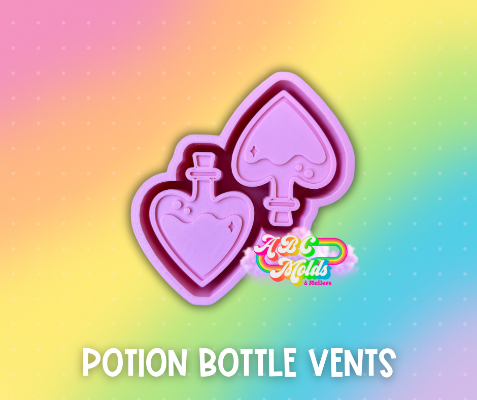 Potion Bottle Vents Silicone Mold