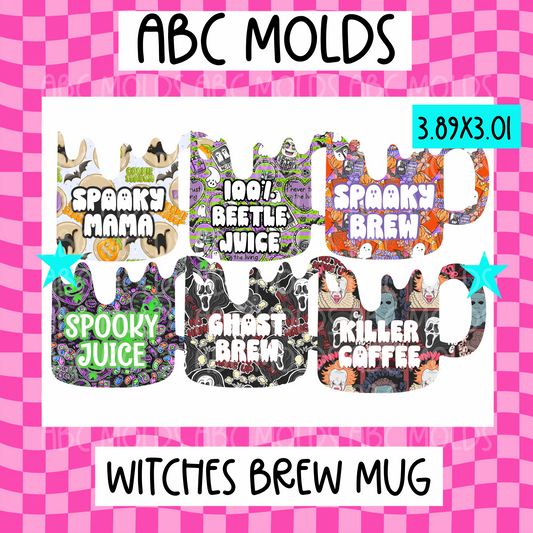 ABC witches brew mug Bundle - digital Download