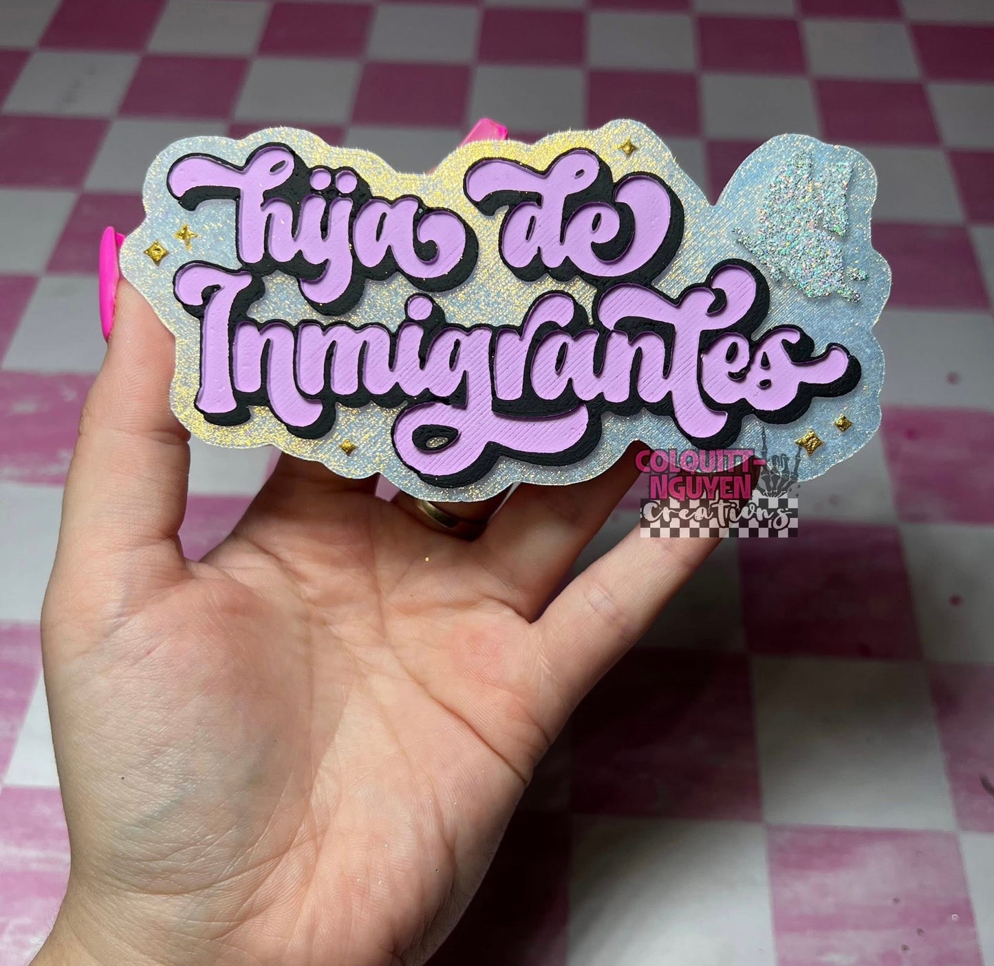 Daughter of Immigrants Silicone Mold