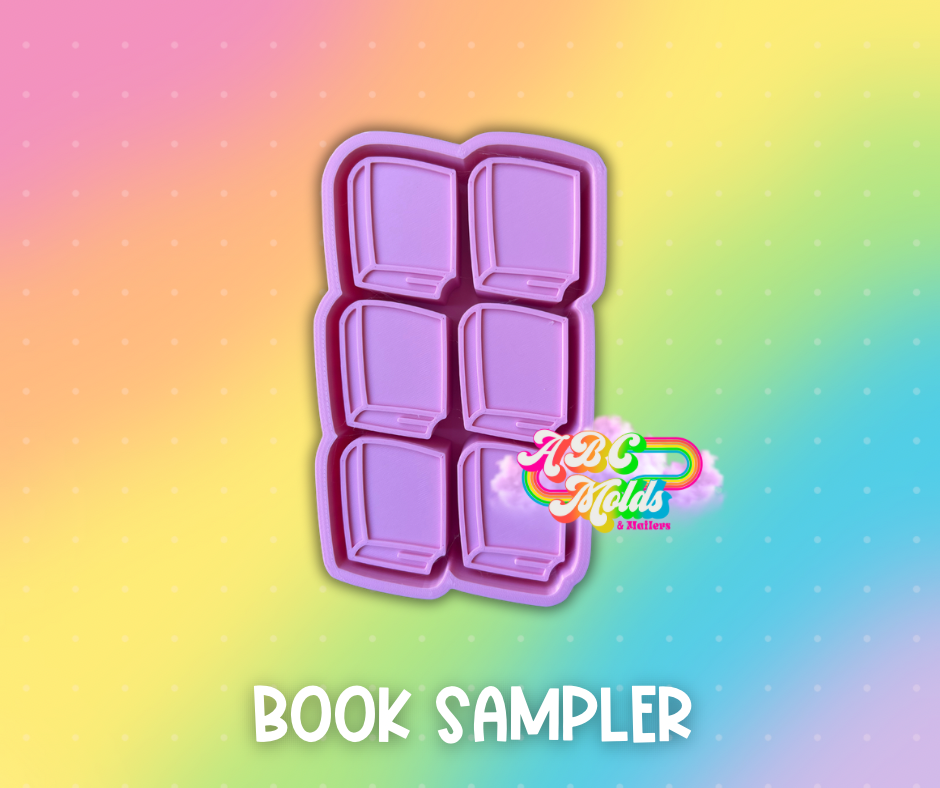 Book Sampler/Vent silicone mold