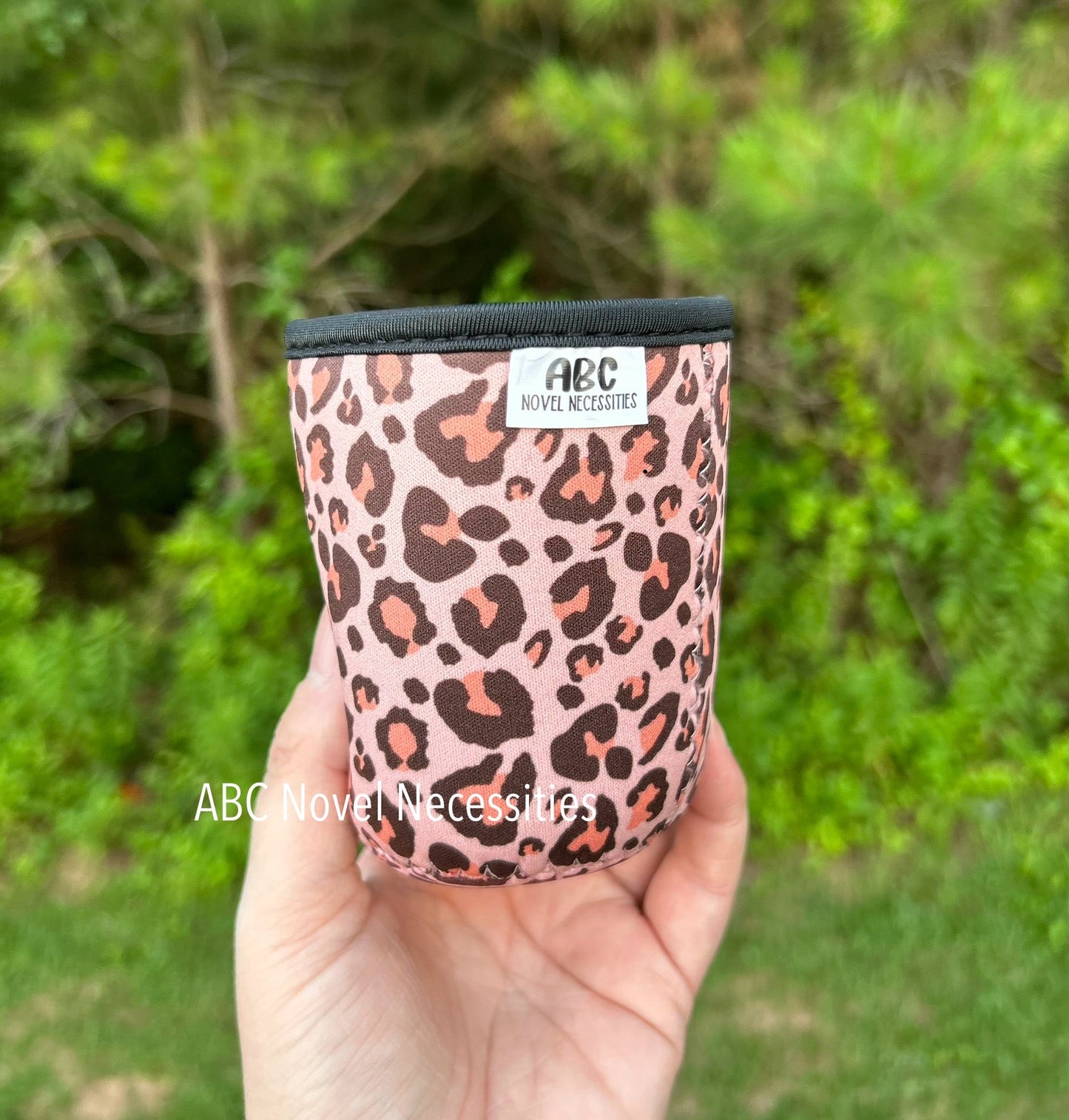 Coffee Sleeve - leopard - Small