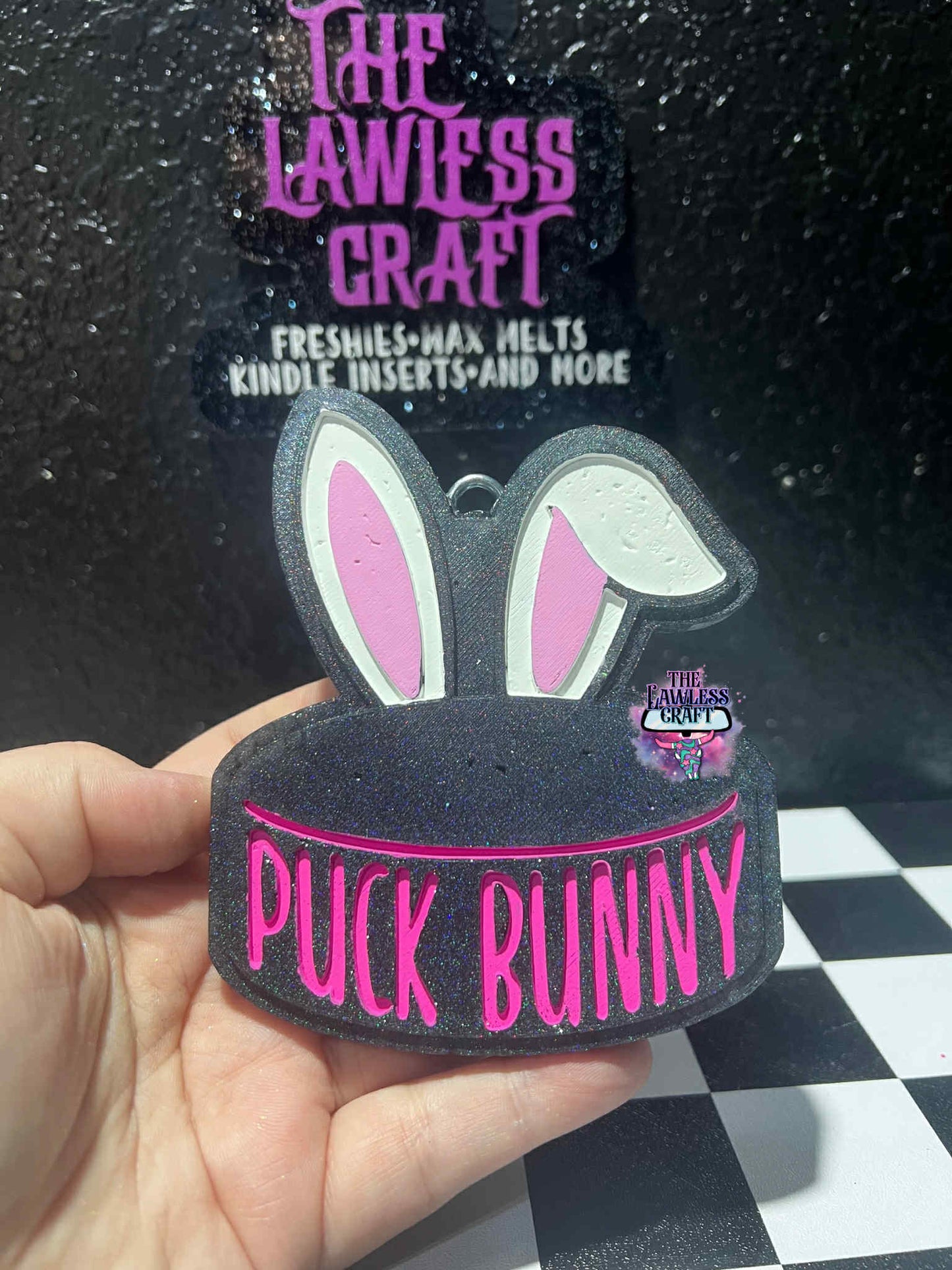 Puck Bunny Silicone Mold