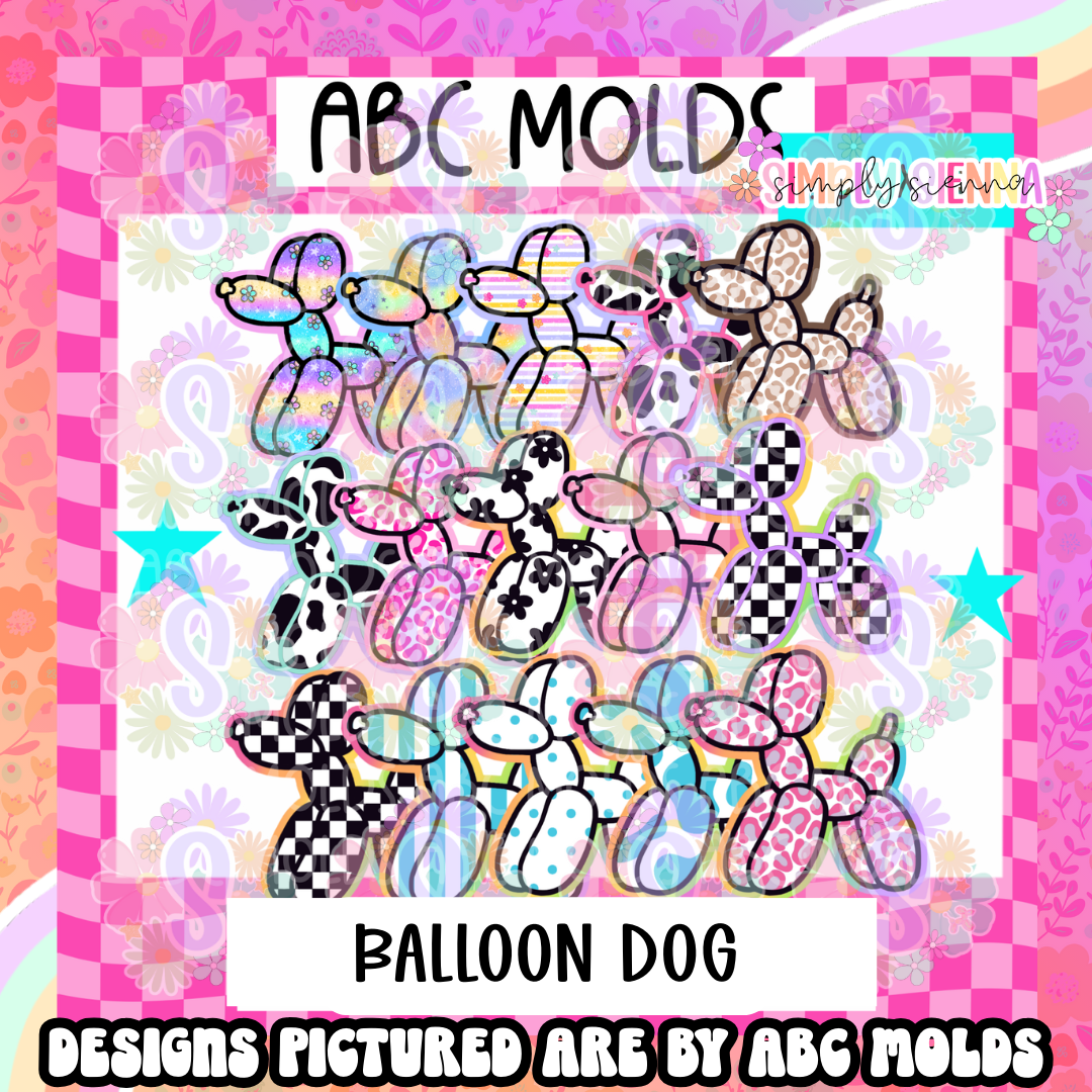 Balloon Dog Cardstock - Sold & Shipped By Simply Sienna
