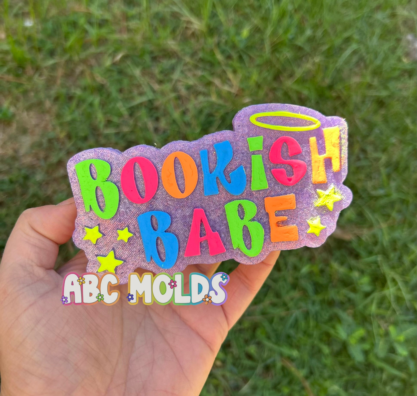 Bookish Babe Silicone Mold