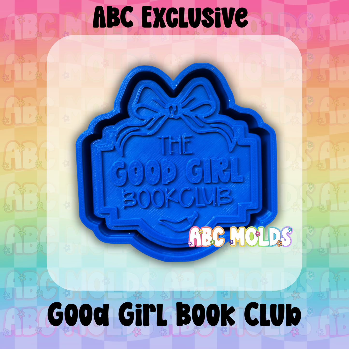 Good Girl Book Club Silicone Freshie Mold