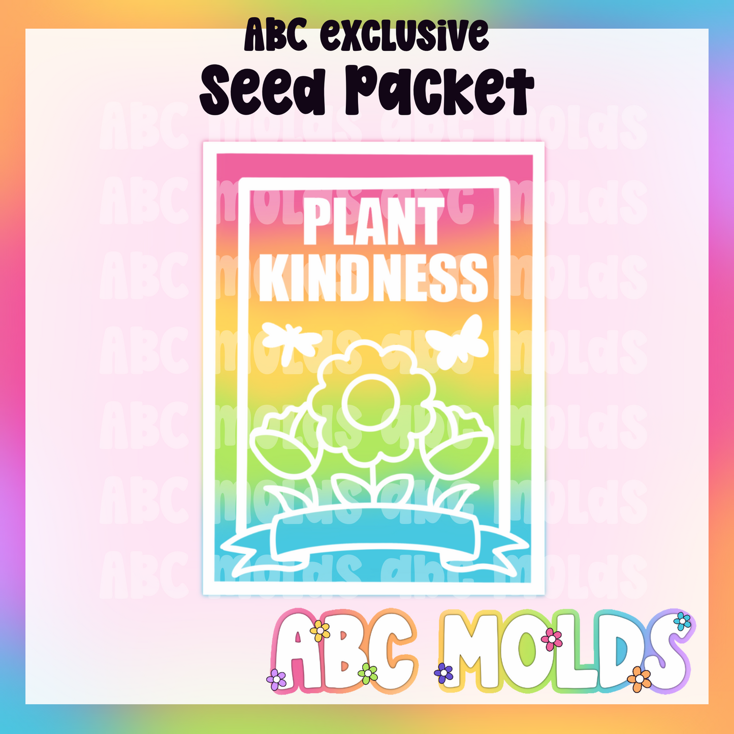 Seed Packet Silicone Freshie Freshie Mold