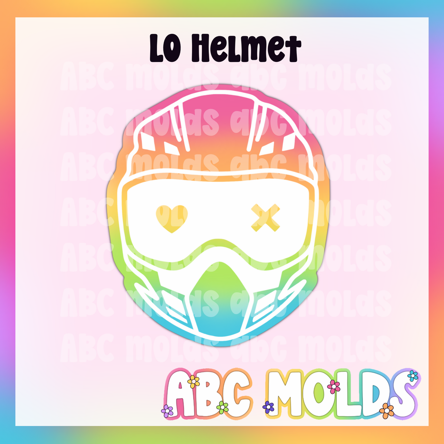 Helmet Mask Silicone Freshie Mold