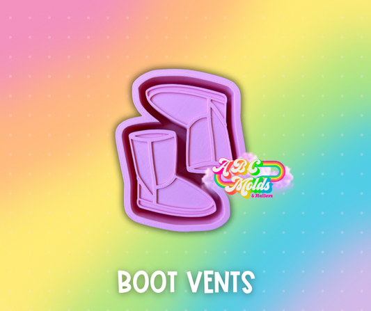 Winter Boots Vents Silicone Mold
