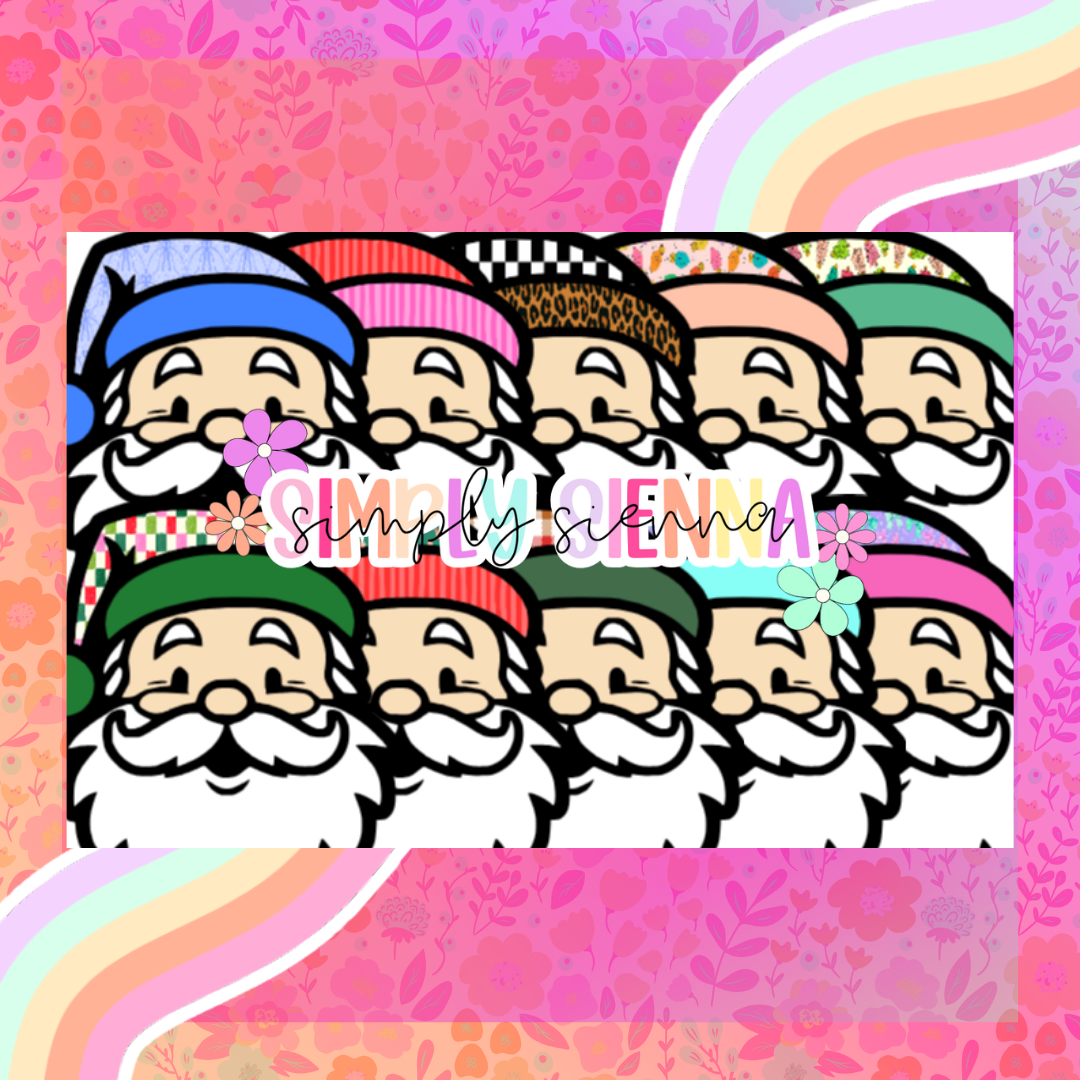 Basic Santa Cardstock - Sold & Shipped By Simply Sienna